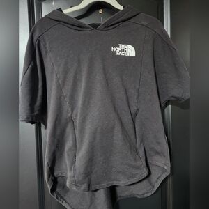 North Face Short Sleeve Hooded Shirt Womens Small